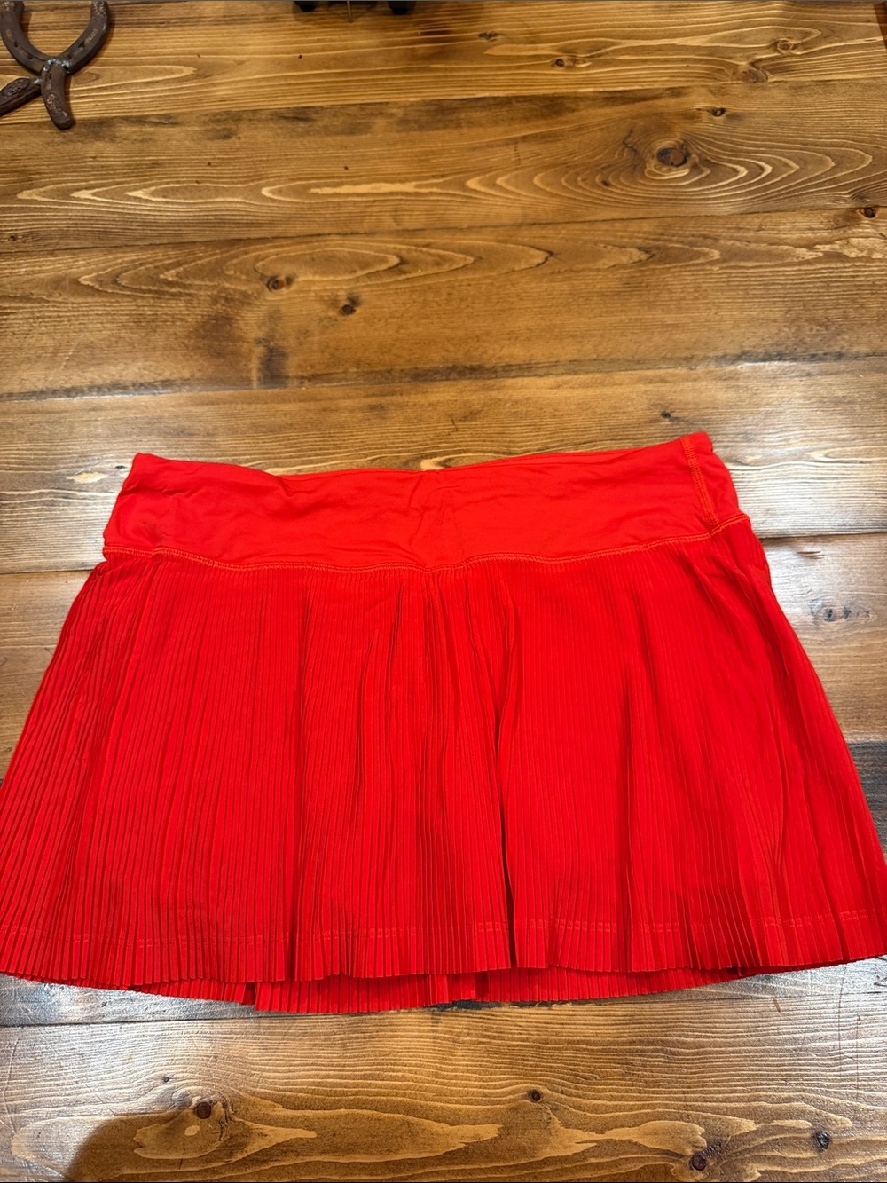Lululemon High-Rise Pleated Tennis Skirt - Hot Heat